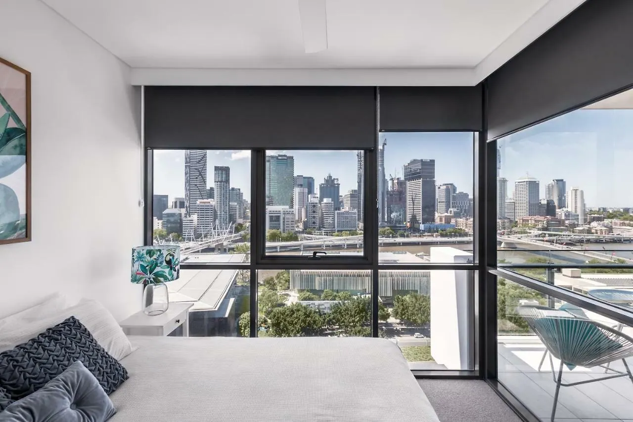 South Bank Beautiful River View Tower Brisbane Australia